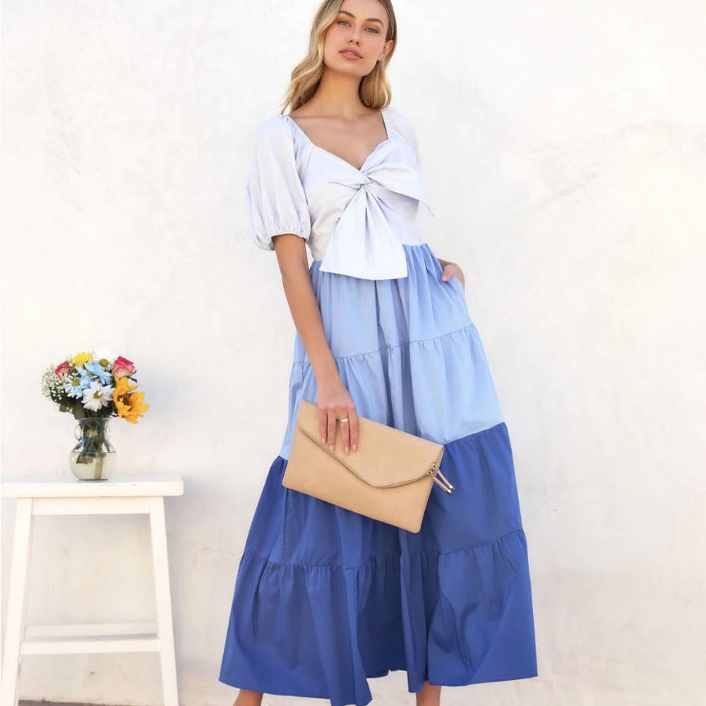 VICI Tiered Maxi Dress